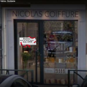 Photos de Nicolas coiffure enregistrées avec une avis