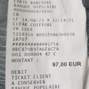 Photos de Clear coiffure enregistrées avec une avis