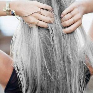 coloration cheveux gris