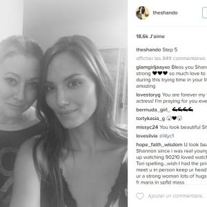 Shannen Doherty se rase la tête