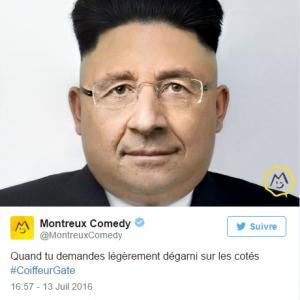 Coiffure Hollande moquée