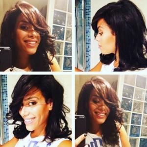 Nouvelle coiffure Amel Bent