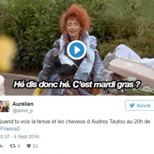 Nouvelle coiffure Audrey Tautou