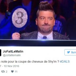 Les cheveux nouilles chinoises de Shy'm Danse avec les Stars