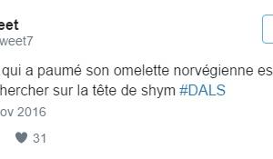 Les cheveux nouilles chinoises de Shy'm Danse avec les Stars