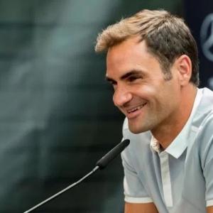 Nouvelle coiffure tennisman Roger Federer