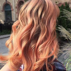 colooration cheveux blorange