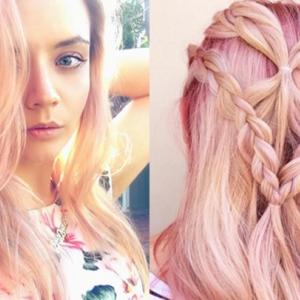 Couleur cheveux pêche