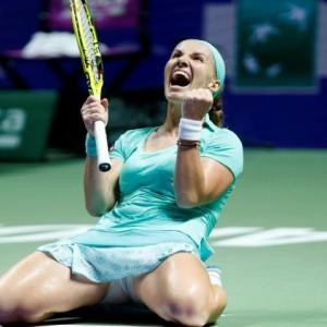 Coupe de cheveux match de tennis