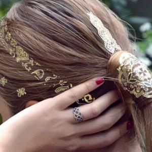 Tatouage pour cheveux