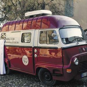 camionnette salon de coiffure à domicile sur le Pays d'Aix