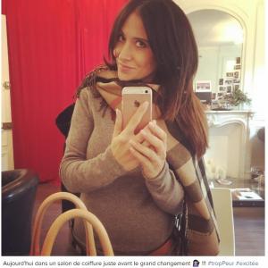 Nouvelle coupe de cheveux Fabienne Carat