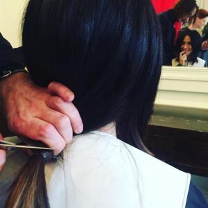 Nouvelle coupe de cheveux Fabienne Carat