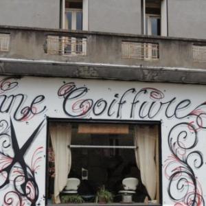 Salon de coiffure relooké