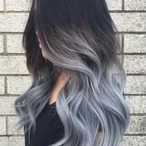 coloration smoky hair