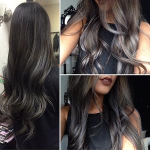 coloration smoky hair