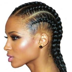 Cheveux tresses africaines