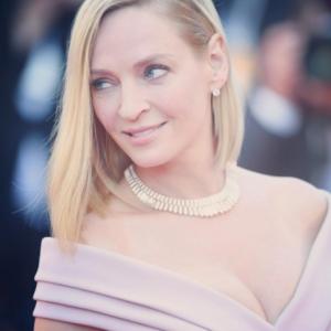 Coiffure Uma Thurman Cannes 2017