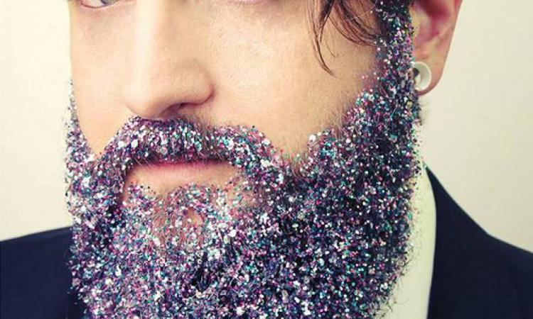 barbe glitter beard