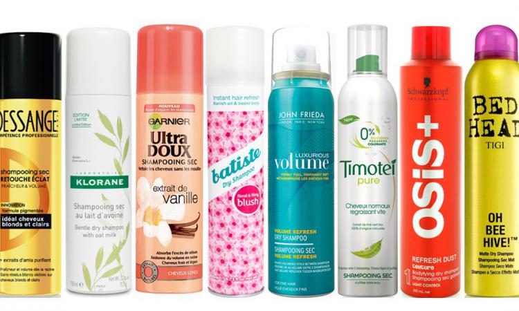 shampoing sec en dépannage