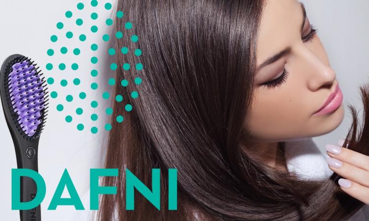 brosse lissante cheveux dafni