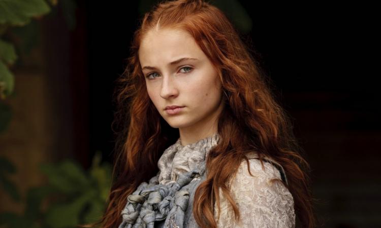 Couleur cheveux sansa statk game of thrones