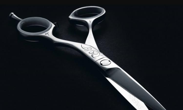 record coupe de cheveux avec 22 ciseaux