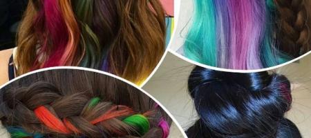coloration rainbow hair cache