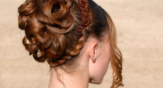 Chignon pour mariée ou soirée