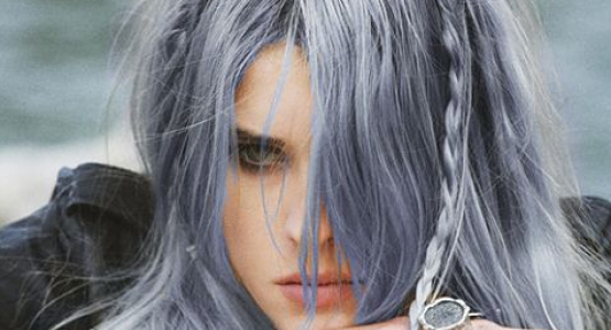 Tendance des cheveux gris
