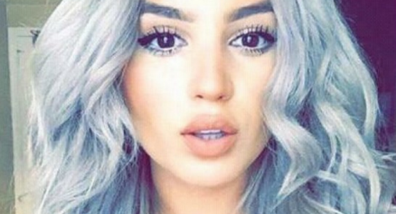 Denim hair color, coloration tendance printemps 2016