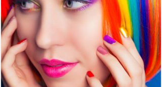 coloration rainbow hair tendance 2016