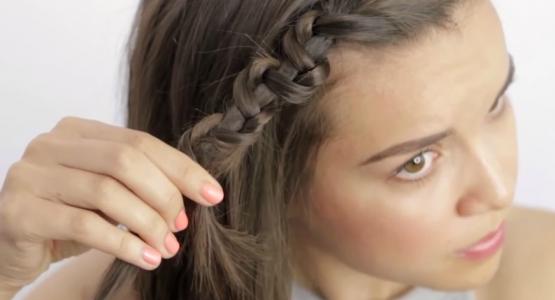 tresses cheveux courts