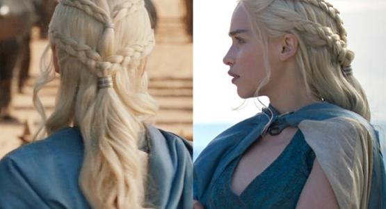 Coiffures Daenerys GOT