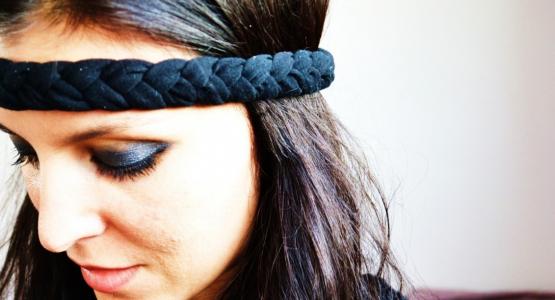 idées coiffures headband