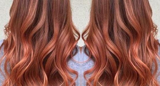 coloration cheveux pumpkin spice hair