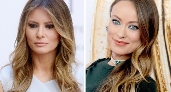 nouvelle coiffure olivia wilde melania trump