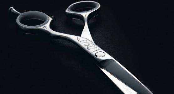 record coupe de cheveux avec 22 ciseaux