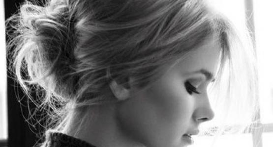 chignon banane flou banana bun