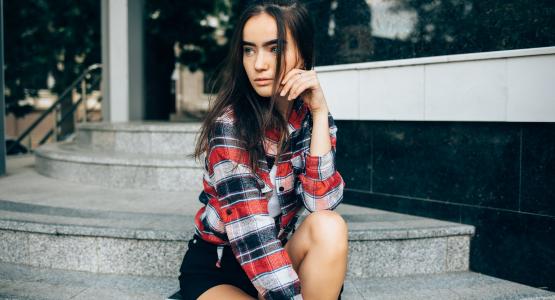 Essayez le Half bun glamour