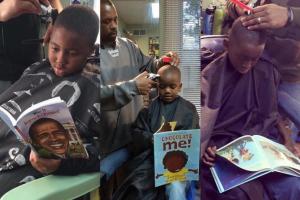 coiffeur américain réduction coupe enfants