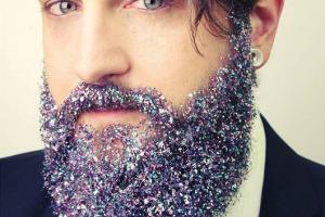 barbe glitter beard