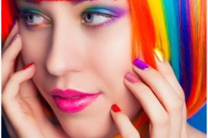 coloration rainbow hair tendance 2016