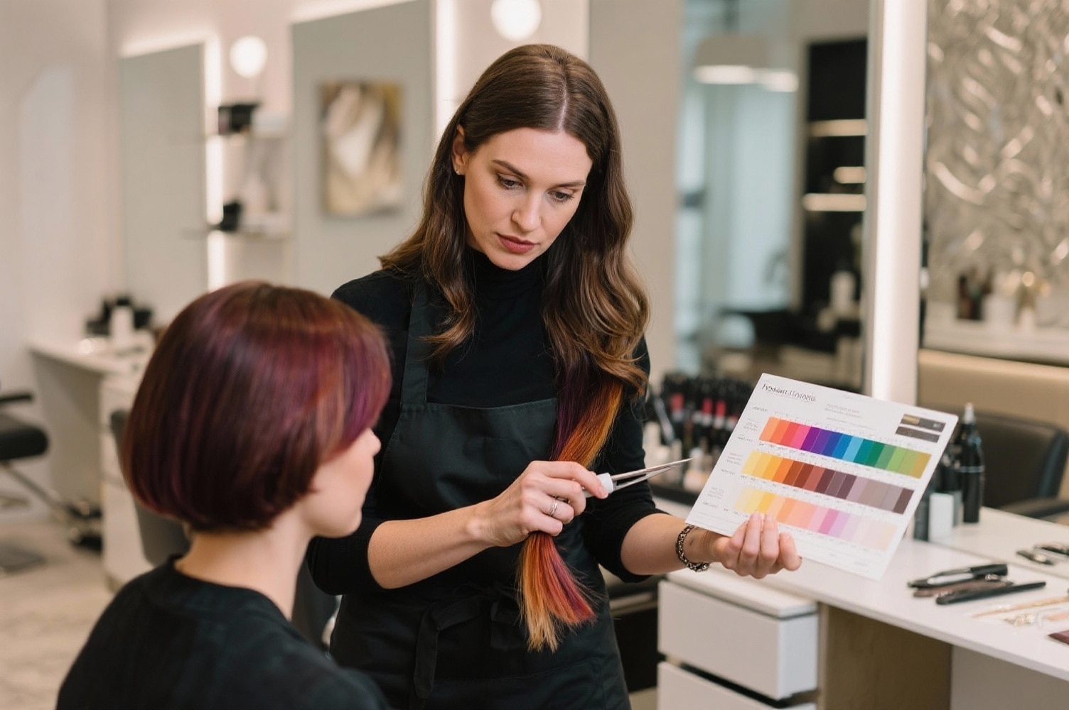 Soins capillaires après coloration masques nourrissants cheveux colorés