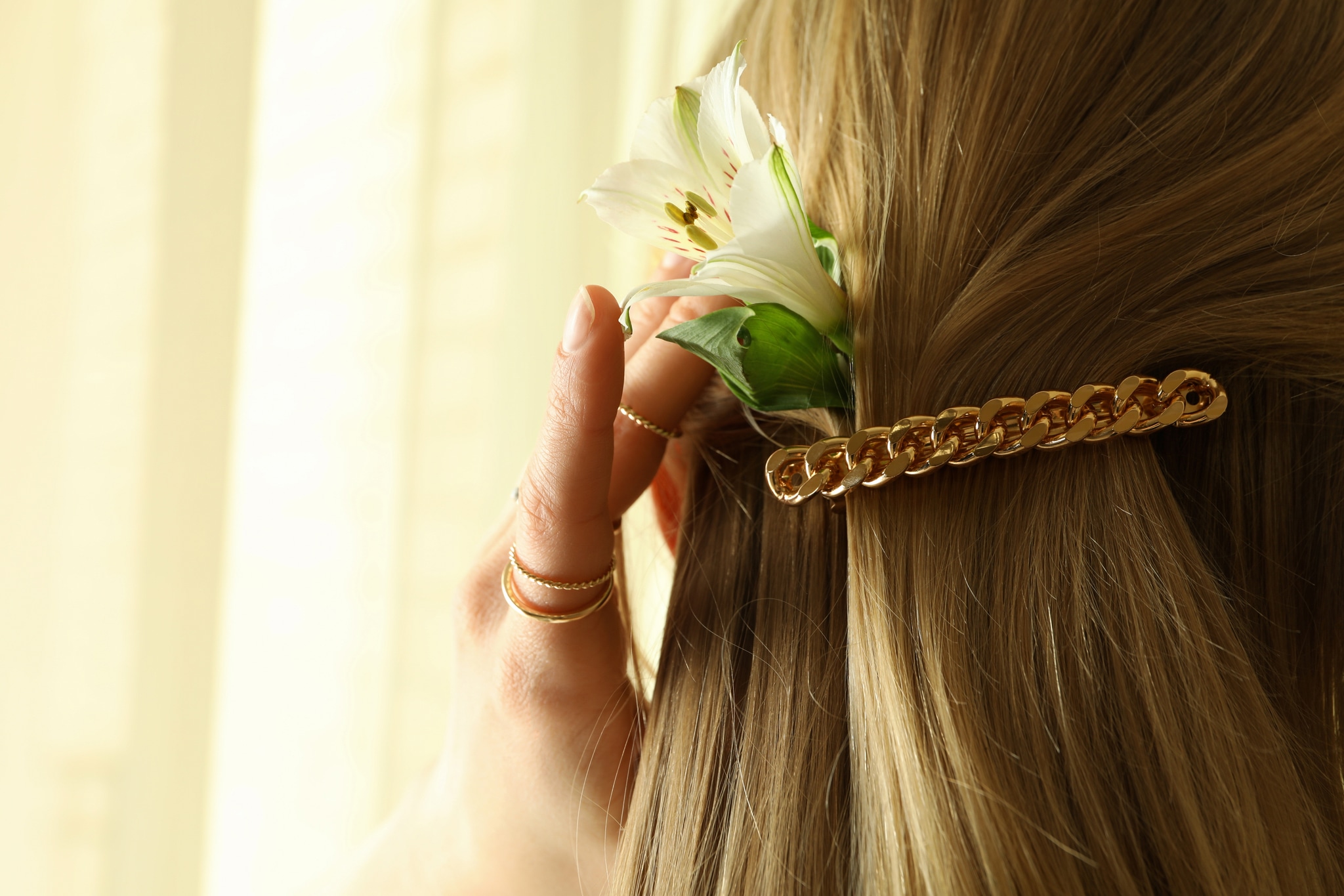 Accessoires floraux pour cheveux