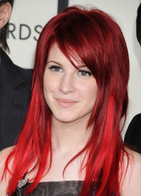 coloration cheveux rouge