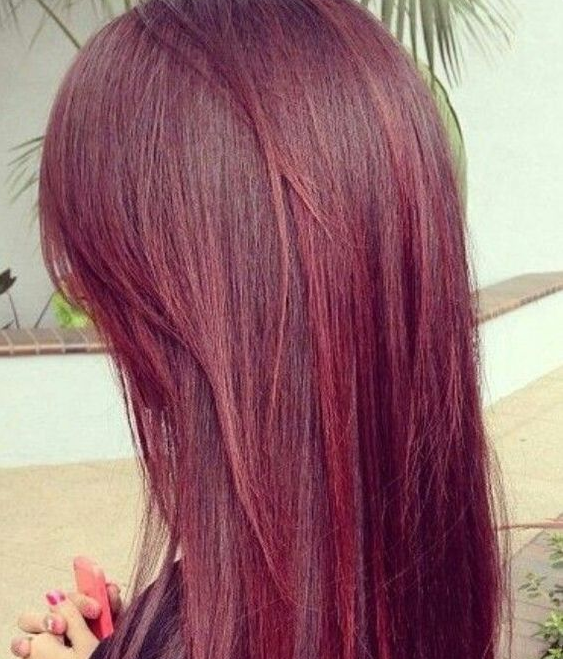 coloration cheveux rouge