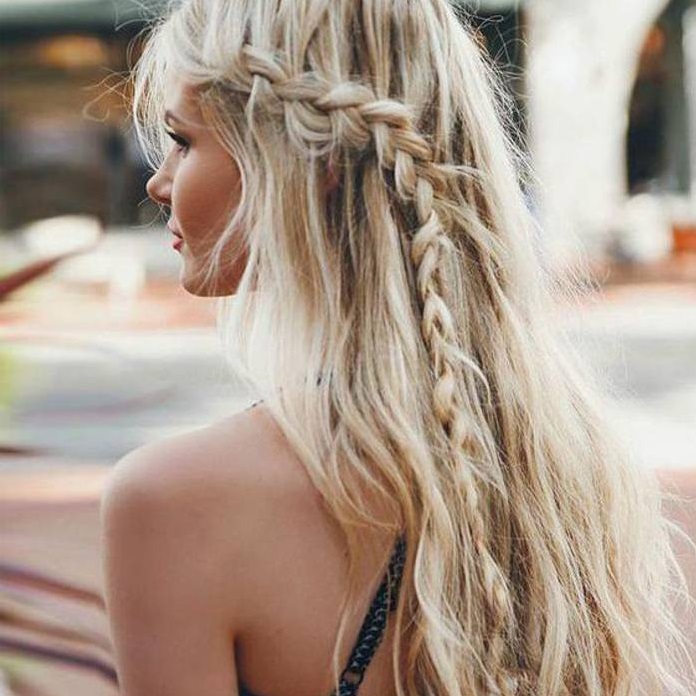 beaux cheveux longs coiffure cheveux longs