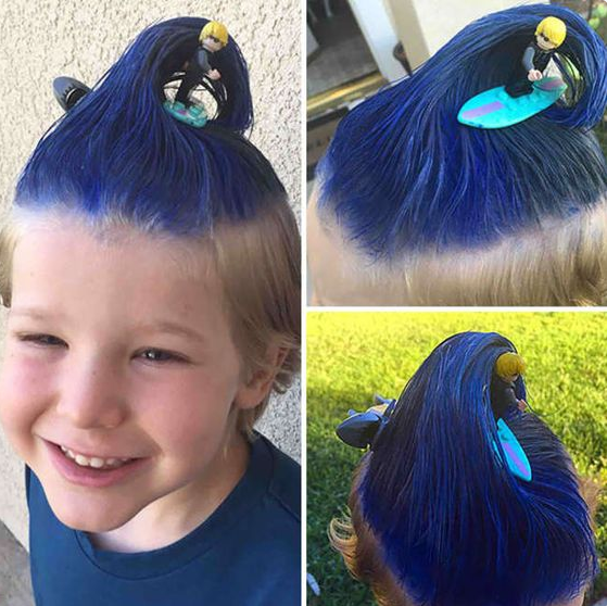 coiffure pour enfant