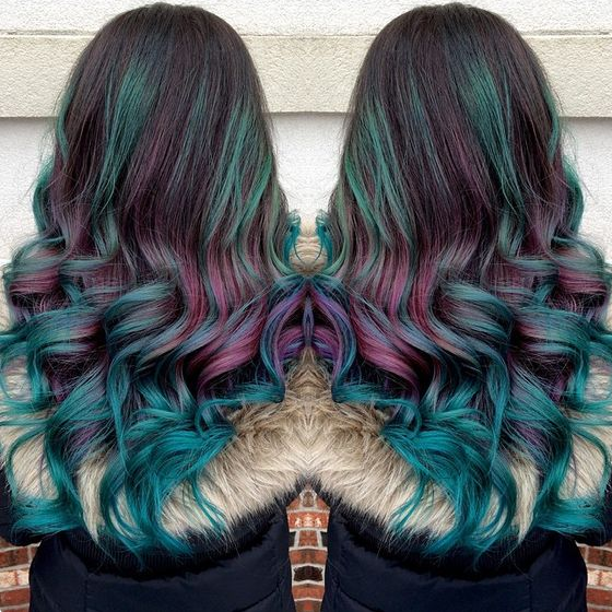 coloration pétrole un bon coiffeur coloration pétrole un bon coiffeur